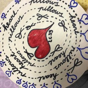 Financiële bijdrage Heart Pillows